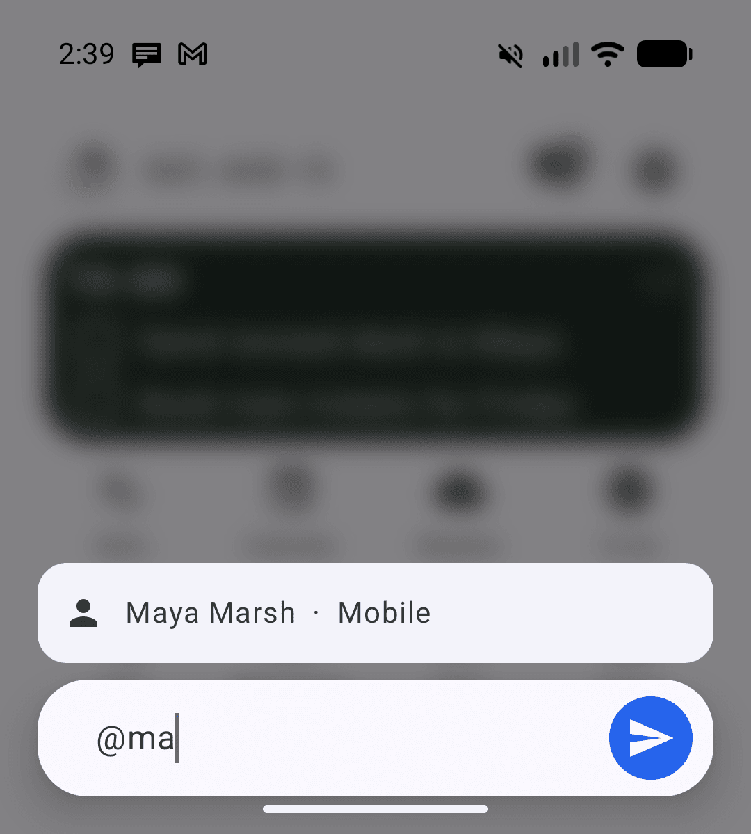 Message hotkey in MinkLauncher